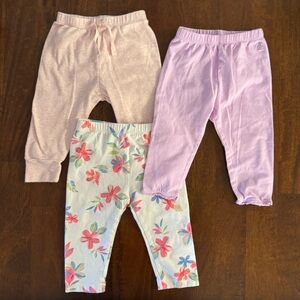 2/$15 x3 GAP Baby Leggings, 6-12 months